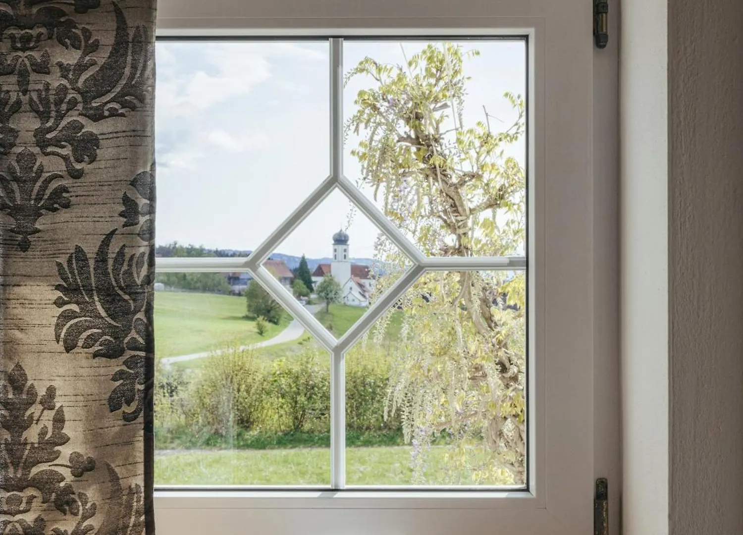 Apartment Ferienwohnung Panorama Saentisblick Hergatz